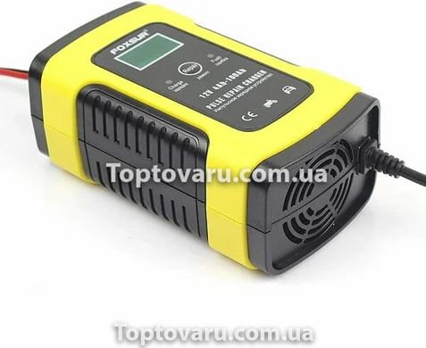 Зарядное устройство для автомобильного аккумулятора Foxsur 12V 4-100AH 8250 фото