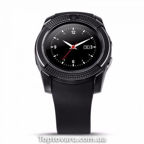 Розумний годинник Smart Watch V8 black 117 фото