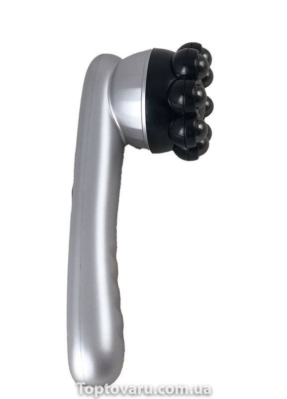 Инфракрасный антицеллюлитный вибромассажер с подогревом Magnetic Heat Massager Серый 3980 фото