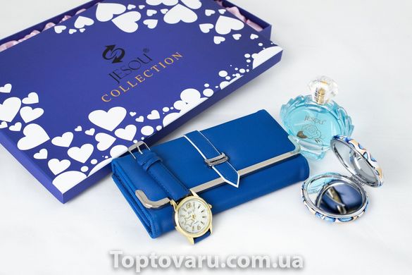 Жіночий подарунковий набір Jesou № 31 Квадратний Синій 1600 фото