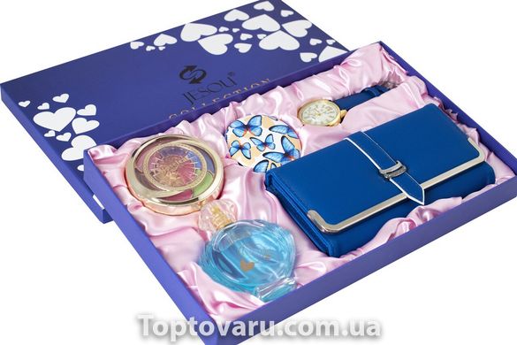Женский подарочный набор Jesou № 31 Квадратный Синий 1600 фото