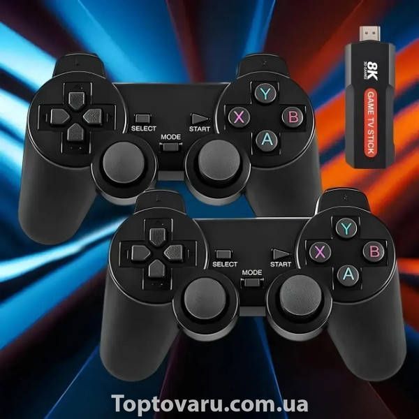 Ігрова приставка із двома джойстиками Android Game TV Stick X2 Plus 2/16 Гб AND X2 PLUS 36032 фото