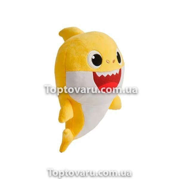 М'яка іграшка Baby Shark малюк акулятко 40 см Жовтий 7547 фото