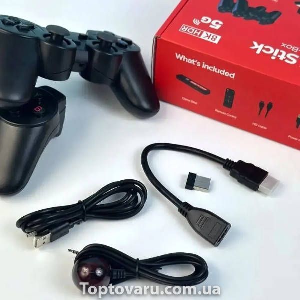Ігрова приставка із двома джойстиками Android Game TV Stick X2 Plus 2/16 Гб AND X2 PLUS 36032 фото