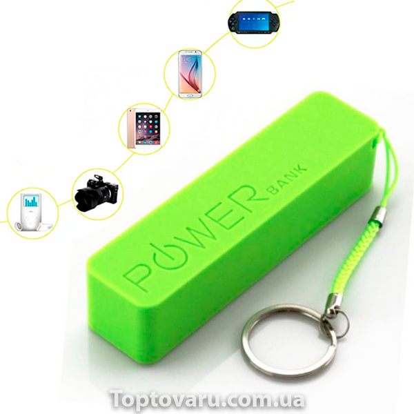 Універсальна батарея Power 2600 mAh Зелений 8953 фото