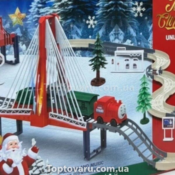 Залізниця Новорічна Merry Christmas 9263-5C 32284 фото