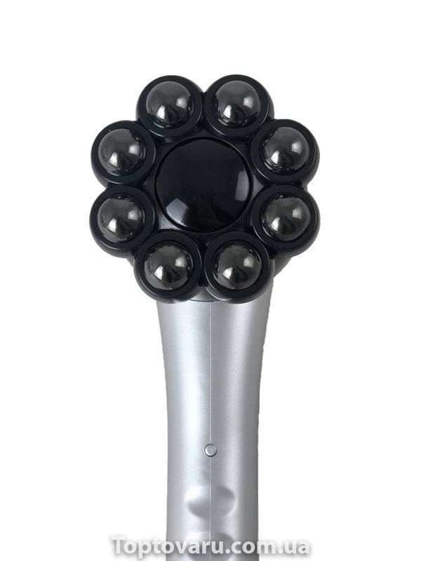 Инфракрасный антицеллюлитный вибромассажер с подогревом Magnetic Heat Massager Серый 3980 фото