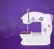 Швейна машинка портативна Mini Sewing Machine SM-202A з адаптером фіолетова 1222 фото 1