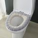 Чехол-сидение на унитаз Toilet seat cover AND-2-1 Серый с бежевым 6464 фото 2