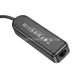 Адаптер Borofone DH6 Erudite 4-in-1 0.2M (Type-C to USB2.0*3+RJ45) Чорний 20968 фото 4