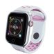Смарт-часы c пульсометром Z7 Fit White pink (серебряный ободок) 1149 фото 1