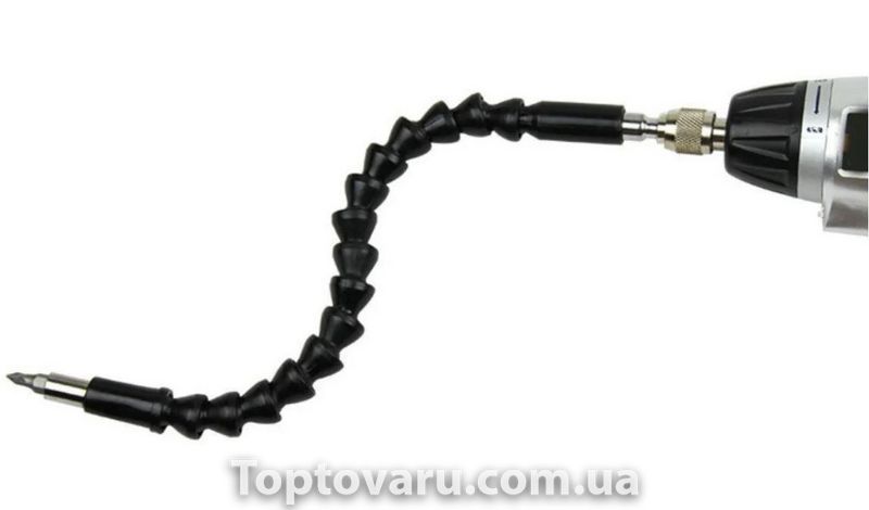 Гнучкий перехідник для шуруповерта Flexible Shaft Extension Bits 4244 фото