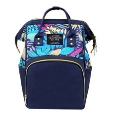 Рюкзак для мам Living Traveling Share Синий с рисунком 14482 фото