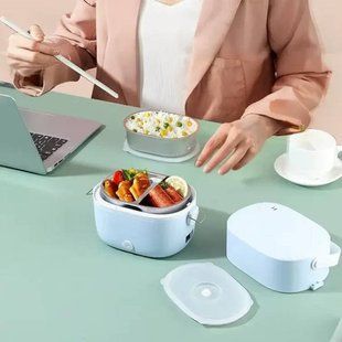 Ланч бокс с подогревом Electric lunch box LY-800 Белый 25961 фото