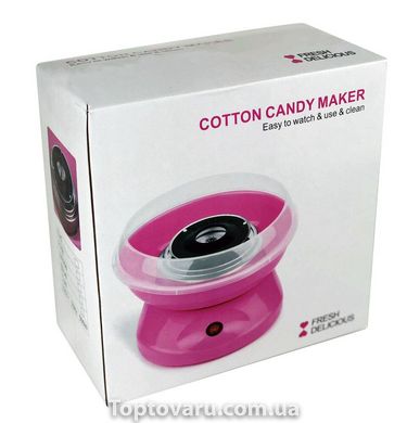 Апарат для солодкої вати Cotton Candy Maker + палички у подарунок Блакитний 680 фото
