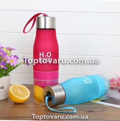 Спортивна пляшка-соковижималка H2O Water bottle (в асортименті) 4630 фото