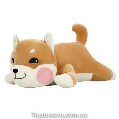 Іграшка-подушка Собака Лайка з пледом 3 в 1 Бежева 12304 фото