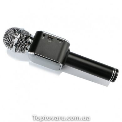 Караоке мікрофон bluetooth WS-1818 Black + Чохол 1068 фото
