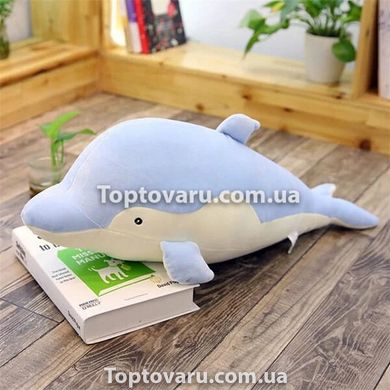 Мягкая игрушка-подушка дельфин 50 см Синий 7548 фото