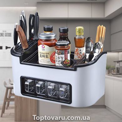 Багатофункціональний кухонний органайзер для приладів і спецій Supretto 6746 фото
