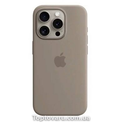 Чохол для смартфона Silicone Full Case AAA MagSafe IC для iPhone 15 Pro Clay 18884 фото