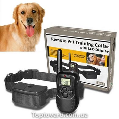 Електронний нашийник для тренування собак Dog Training 6111 фото