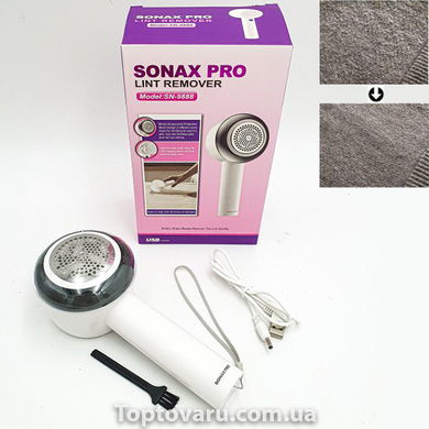 Машинка для снятия катышек аккумуляторная + запасной нож Sonax PRO SN-9888 7101 фото