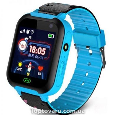 Смарт-годинник Smart Baby Watch A25S Блакитний 3905 фото
