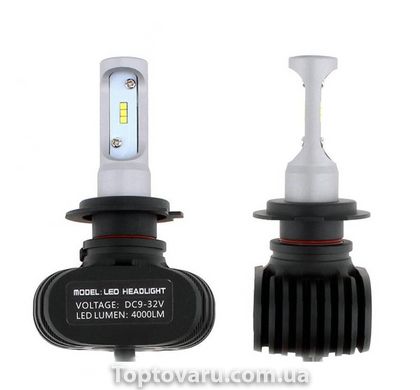 Світлодіодні лампи фар S1 led headlight-H7 1276 фото