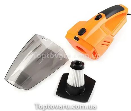 Автомобильный пылесос high-power vacuum cleaner portable Оранжевый 8932 фото