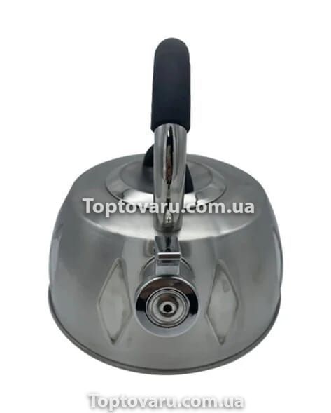 Чайник из нержавеющей стали со свистком Rainberg RB-720 3 л 8168 фото