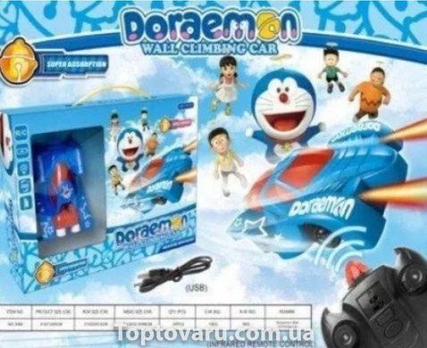 Радіокерована антигравітаційна машинка Doraemon Wall Climber 3499 Блакитна 3468 фото
