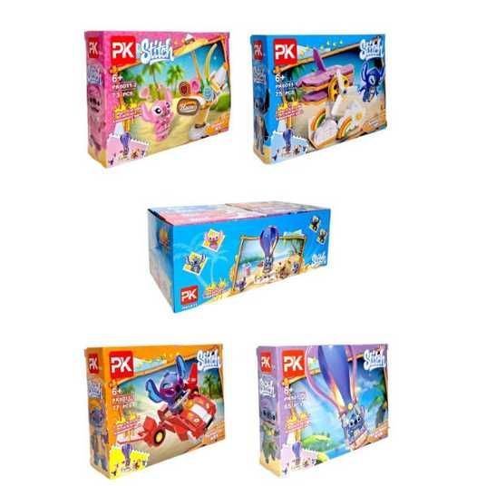 Конструктор детский Стич 77 деталей Stitch PK6011-4