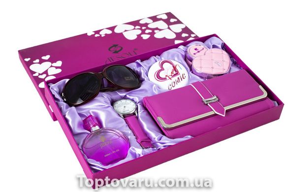 Женский подарочный набор Jesou № 32 Квадратный Розовый 1601 фото