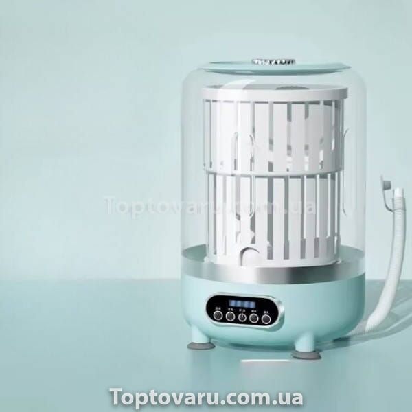 Пральна міні машинка 3в1 Laundry Cup Синя 32453 фото