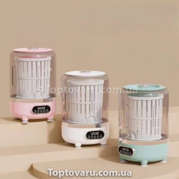 Пральна міні машинка 3в1 Laundry Cup Синя 32453 фото