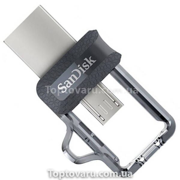 Флеш-накопитель USB 3.0 SanDisk Ultra Dual OTG 64Gb (150 Mb/s) 22490 фото