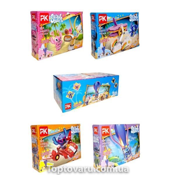 Конструктор детский Стич 77 деталей Stitch PK6011-4 36322 фото