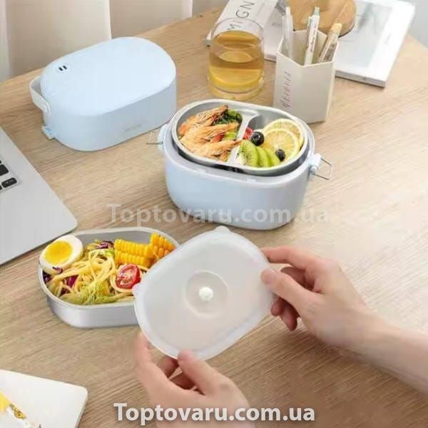 Ланч бокс с подогревом Electric lunch box LY-800 Белый 25961 фото