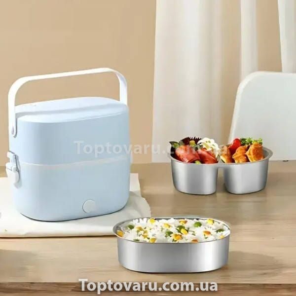 Ланч бокс с подогревом Electric lunch box LY-800 Белый 25961 фото