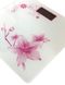 Весы напольные Domotec YZ-1604 розовый цветок 1668 фото 2