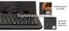 Чехол для планшета универсальный с клавиатурой с диагональю 7" Black Черный 7711 фото 4
