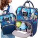 Рюкзак для мам Living Traveling Share Синий с рисунком 14482 фото 6
