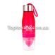 Спортивна пляшка-соковижималка H2O Water bottle (в асортименті) 4630 фото 7