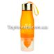 Спортивна пляшка-соковижималка H2O Water bottle (в асортименті) 4630 фото 8