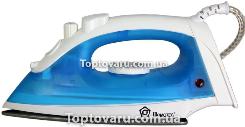 Парова праска Domotec Ms-2208 Блакитний 5808 фото