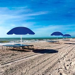 Зонт пляжный 1.8м Синий 17728 фото