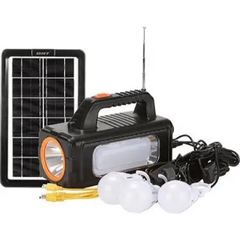Портативна сонячна автономна система Solar Light RT-905BT (MP3, радіо, Bluetooth, 3 лампочки) 9080 фото