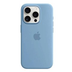 Чохол для смартфона Silicone Full Case AAA MagSafe IC для iPhone 15 Pro Blue 18857 фото