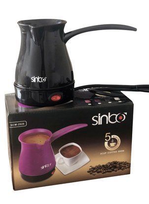 Турка Sinbo SCM-2928 Чорна 1020 фото